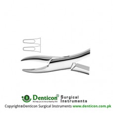 American Pattern Tooth Extracting Forcep (Child) Fig. 1S (For Upper Incisors and Canines) Stainless Steel, Standard